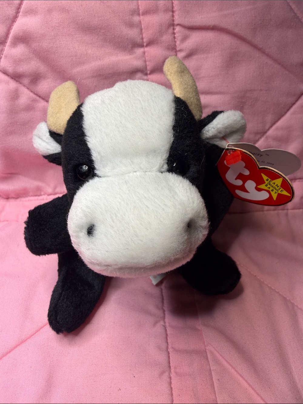 Ty Beanie Babies Daisy The Cow Toy Vintage 1993